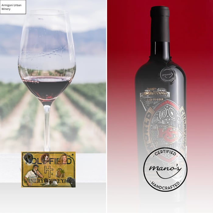 Holy-Field Vineyard & Winery Wine Tasting & Mano’s Wine KC Chiefs California Cabernet Sauvignon image